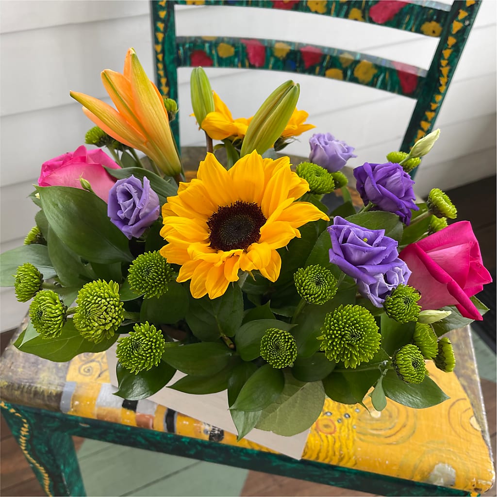 Best Day Box Bouquet – LULU & J FLOWERS, Orange CA