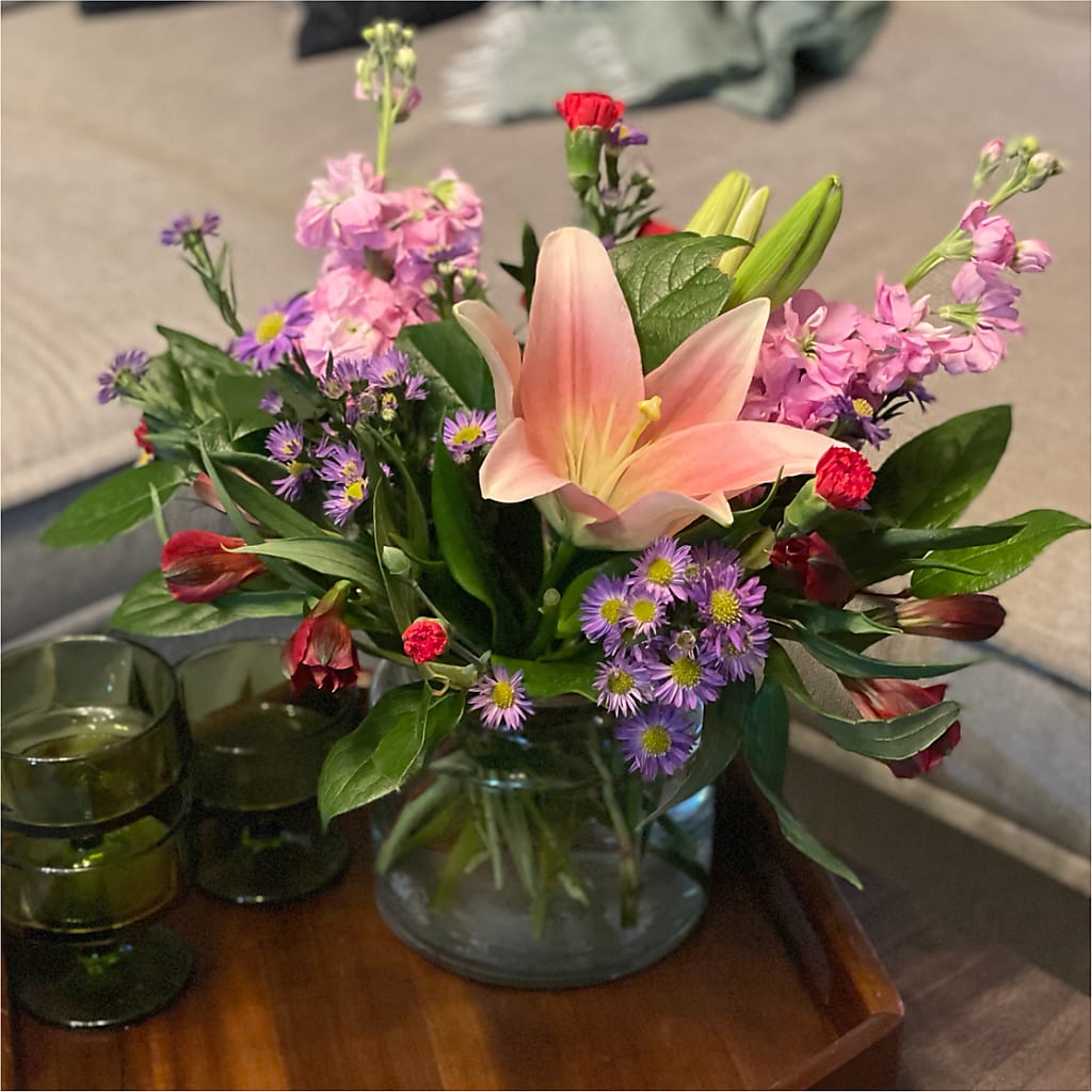 Romantique Bouquet – LULU & J FLOWERS, Orange CA