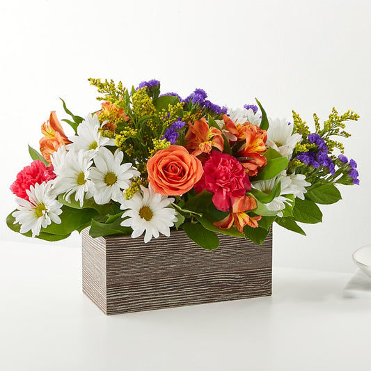 Oopsie Daisy Box Bouquet – LULU & J FLOWERS, Orange CA