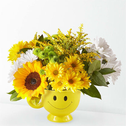 Joyful Smiles Bouquet – LULU & J FLOWERS, Orange CA