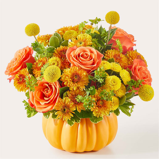 Gourdgeous Pumpkin – LULU & J FLOWERS, Orange CA