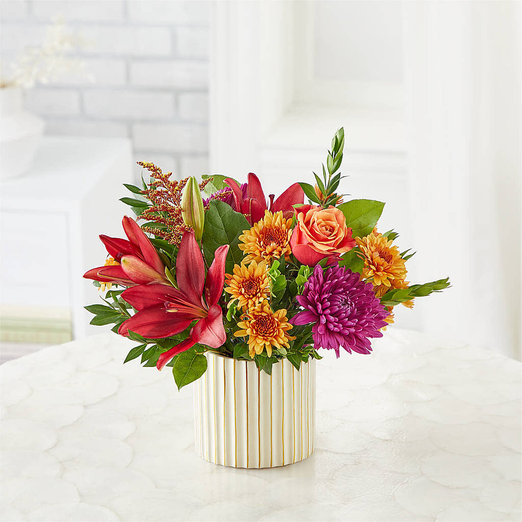 Burgundy Landscape Bouquet – LULU & J FLOWERS, Orange CA