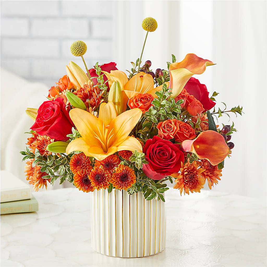 Scarlet Skies Bouquet – LULU & J FLOWERS, Orange CA