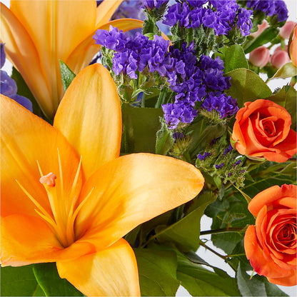 Radiant Citrus Bouquet – LULU & J FLOWERS, Orange CA