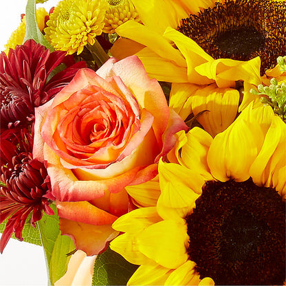 Golden Gourd Pumpkin Bouquet – LULU & J FLOWERS, Orange CA