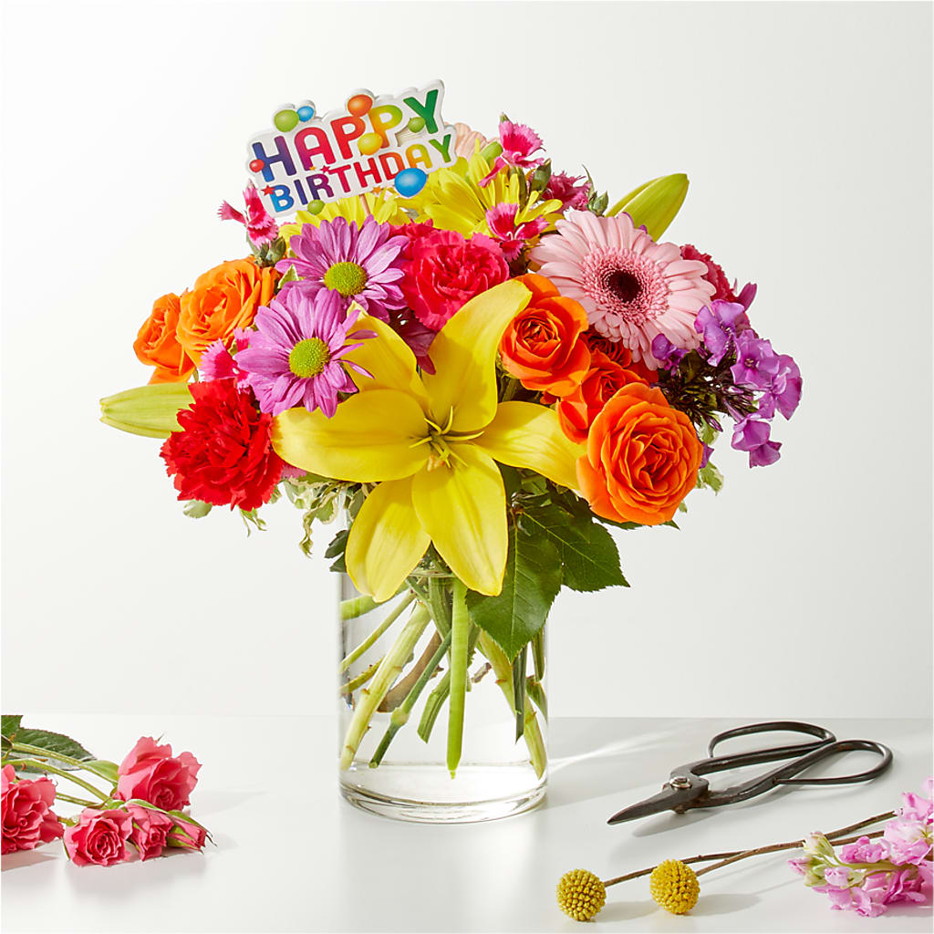 Cue the Confetti - A Florist Original – LULU & J FLOWERS, Orange CA