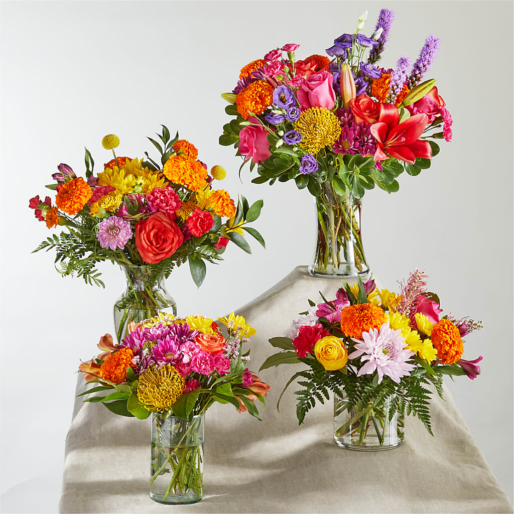 Feast of Color – A Florist Original – LULU & J FLOWERS, Orange CA