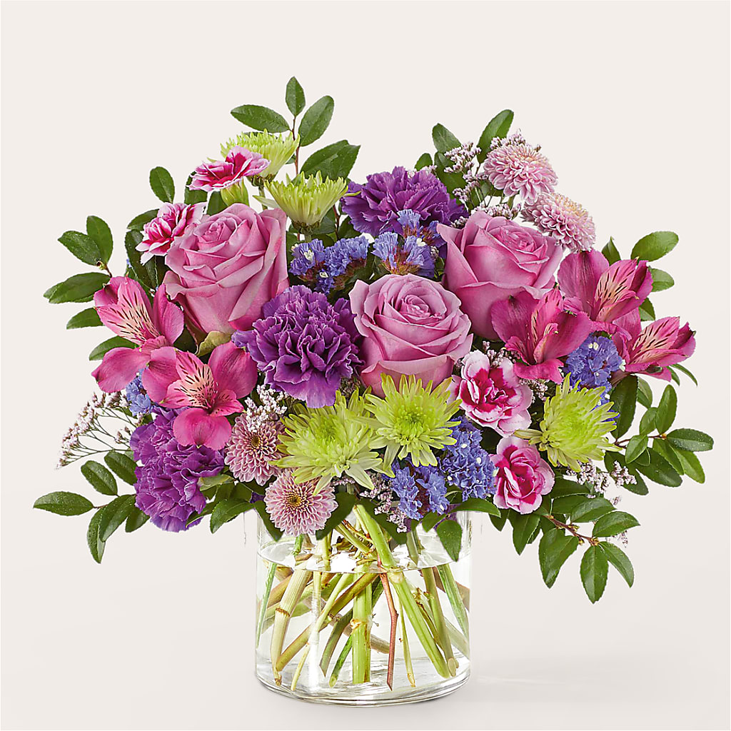 Glass Half Full Bouquet – LULU & J FLOWERS, Orange CA