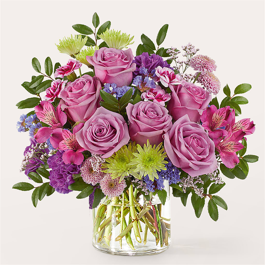 Glass Half Full Bouquet – LULU & J FLOWERS, Orange CA