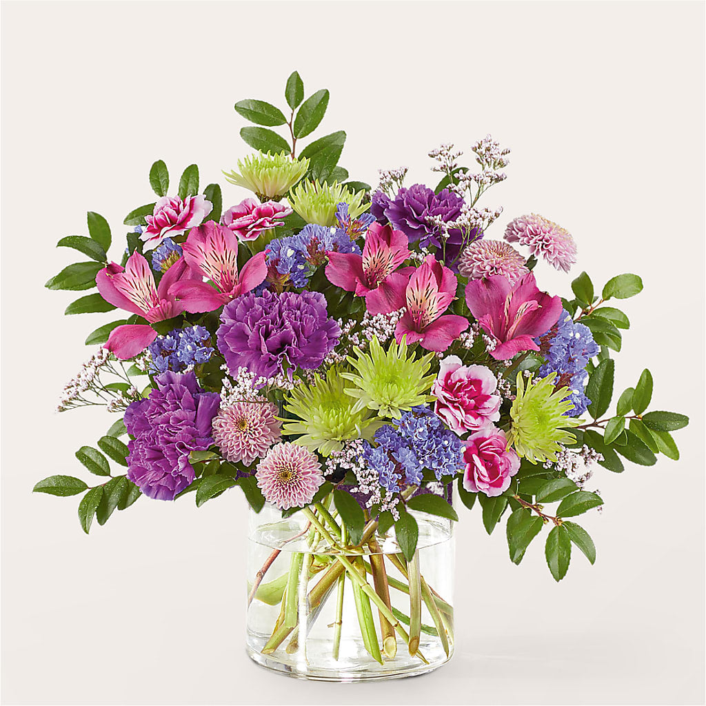 Glass Half Full Bouquet – LULU & J FLOWERS, Orange CA