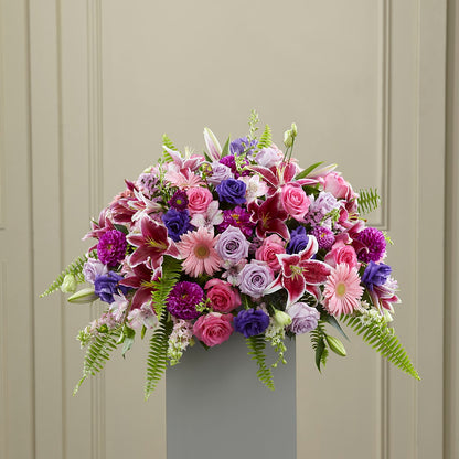 Fare Thee Well Pedestal – LULU & J FLOWERS, Orange CA