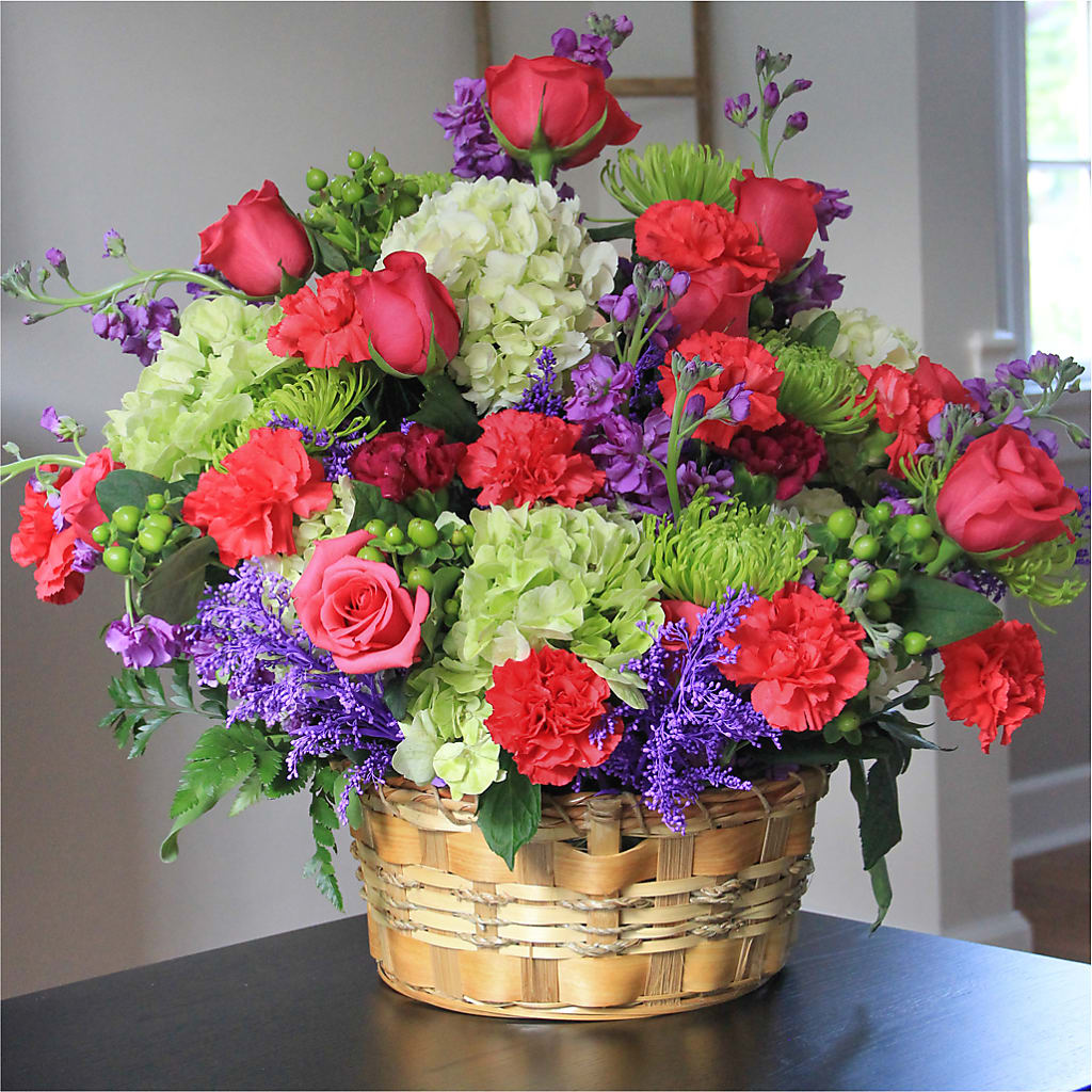Warm Embrace Arrangement – LULU & J FLOWERS, Orange CA