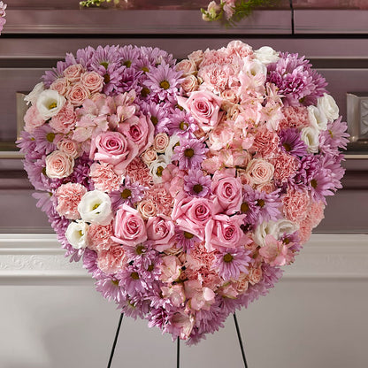 Heaven's Light Heart – LULU & J FLOWERS, Orange CA