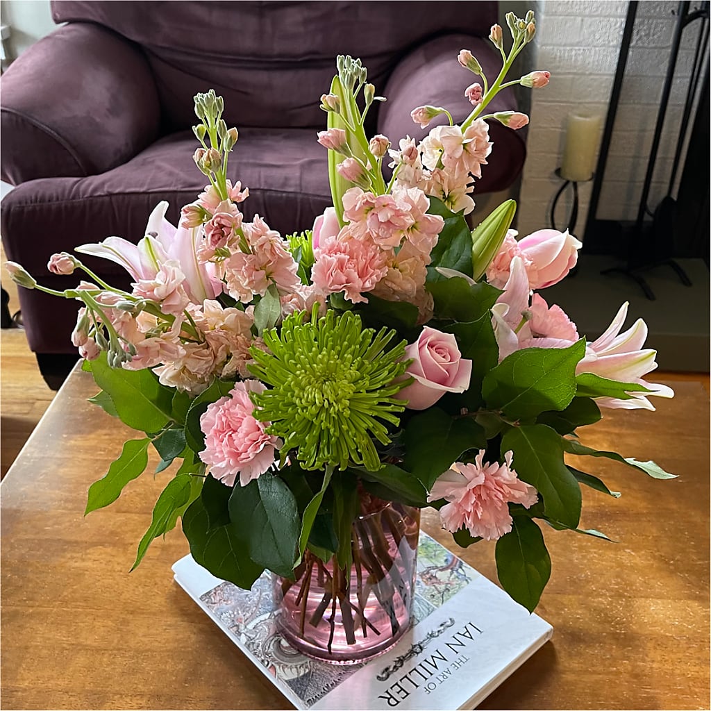 Pretty in Pink Bouquet – LULU & J FLOWERS, Orange CA