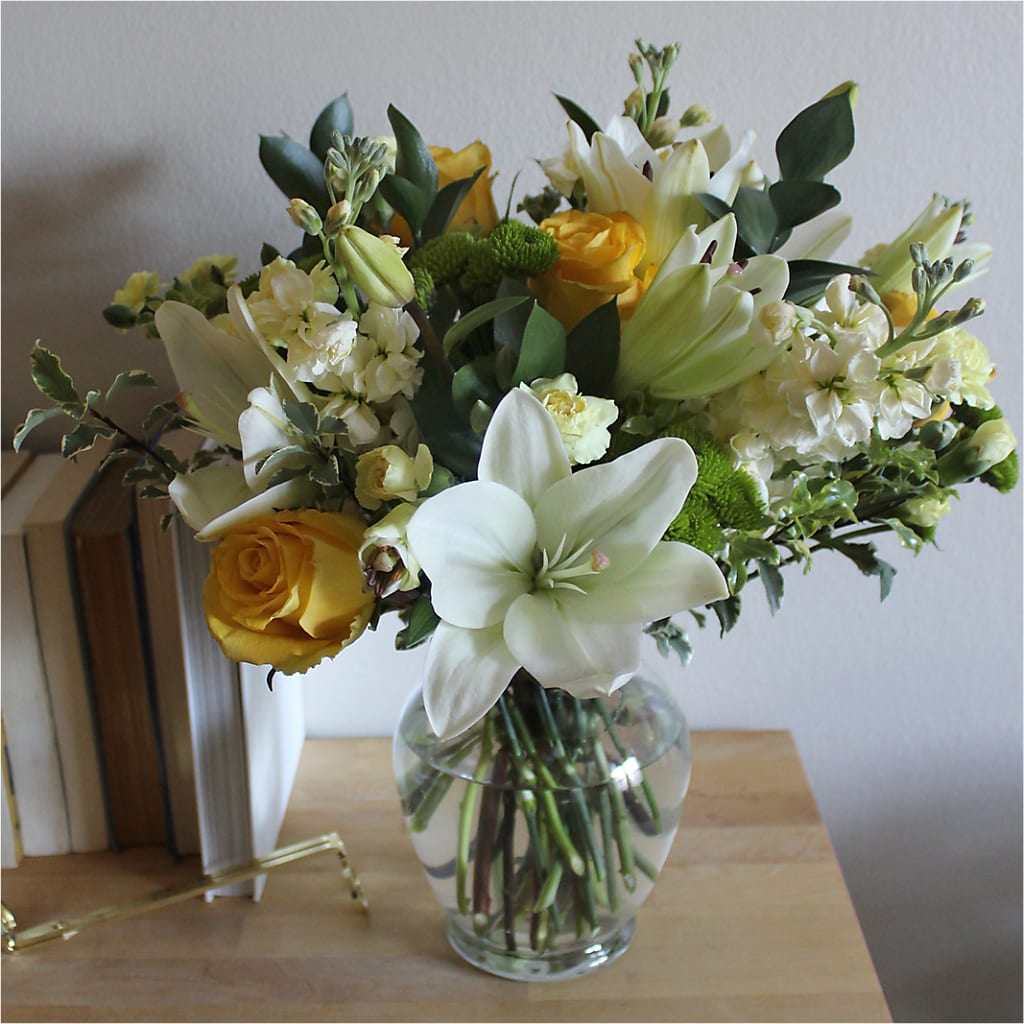 Hope & Serenity Bouquet – LULU & J FLOWERS, Orange CA