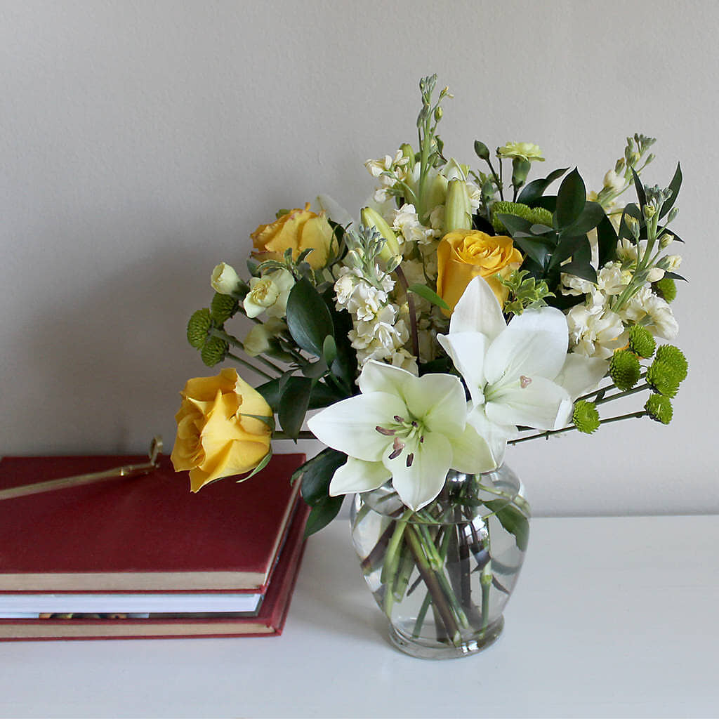 Hope & Serenity Bouquet – LULU & J FLOWERS, Orange CA