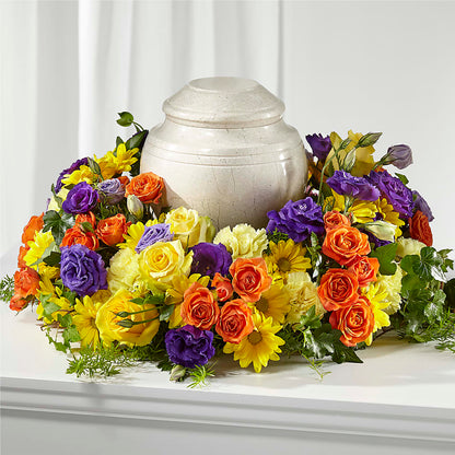 Blossoms of Remembrance Cremation Adornment – LULU & J FLOWERS, Orange CA
