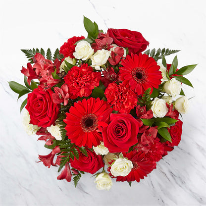 Hearts Embrace Bouquet – LULU & J FLOWERS, Orange CA