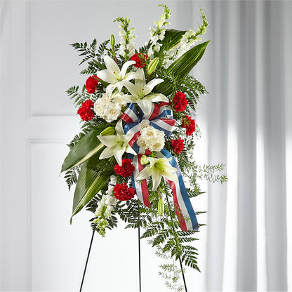 Stars of Life Standing Spray – LULU & J FLOWERS, Orange CA