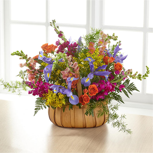 Garden of Life Basket – LULU & J FLOWERS, Orange CA