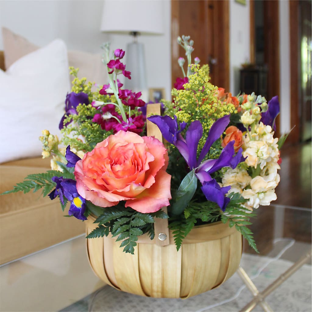 Garden of Life Basket – LULU & J FLOWERS, Orange CA