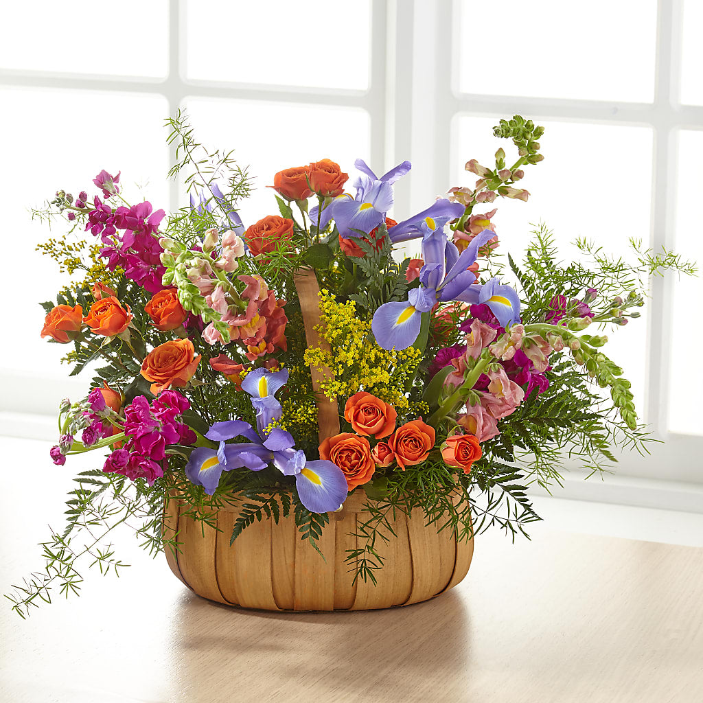 Garden of Life Basket – LULU & J FLOWERS, Orange CA