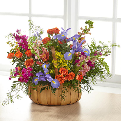 Garden of Life Basket – LULU & J FLOWERS, Orange CA