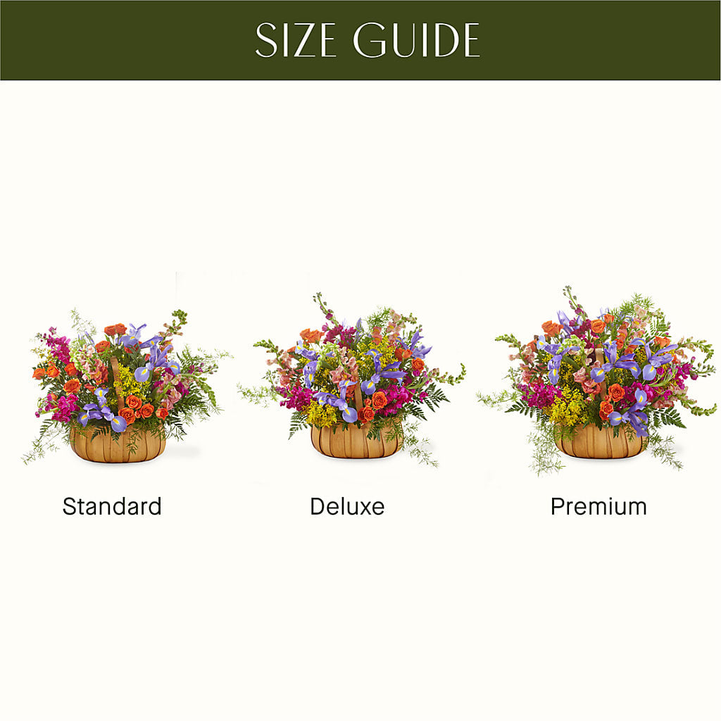 Garden of Life Basket – LULU & J FLOWERS, Orange CA