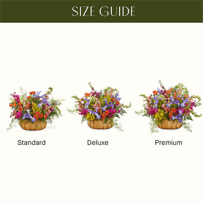 Garden of Life Basket – LULU & J FLOWERS, Orange CA