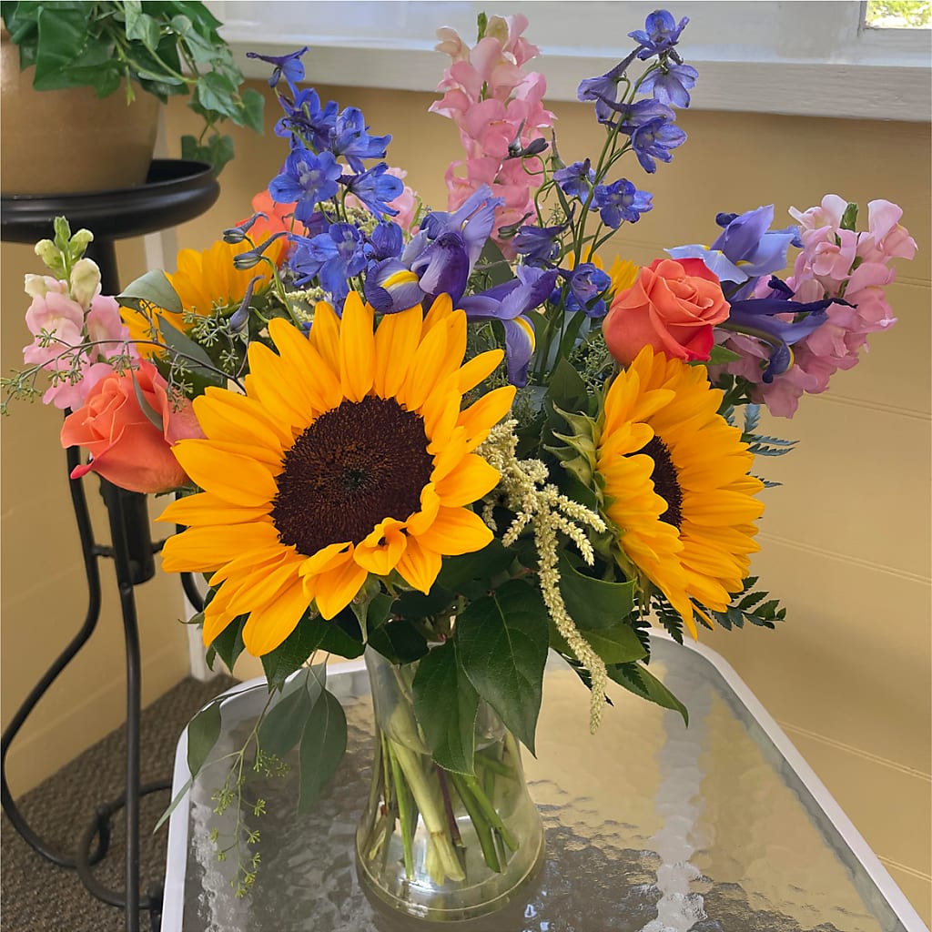 Rays of Life Bouquet – LULU & J FLOWERS, Orange CA