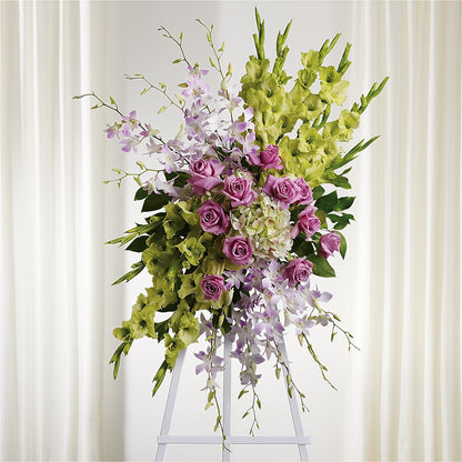 Lasting Legacy Standing Spray – LULU & J FLOWERS, Orange CA