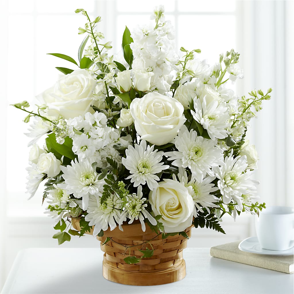 Heartfelt Condolences Arrangement – LULU & J FLOWERS, Orange CA