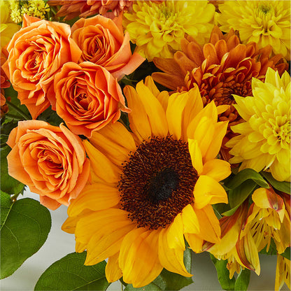 Autumn Harmony Centerpiece – LULU & J FLOWERS, Orange CA