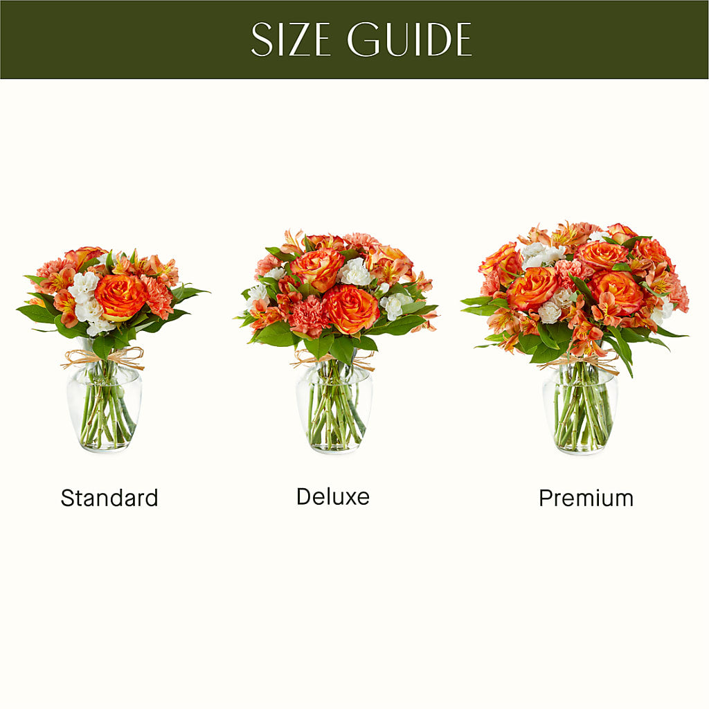 Apricot Glow Bouquet – LULU & J FLOWERS, Orange CA