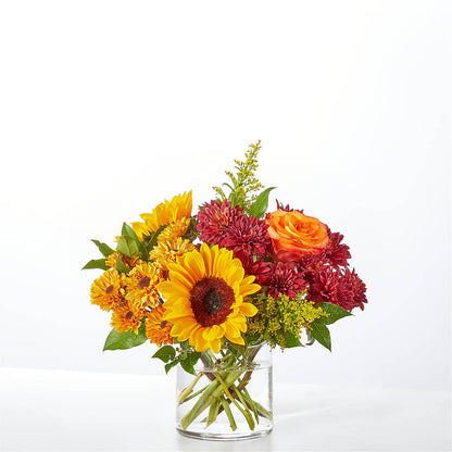Flannel Scarf Bouquet – LULU & J FLOWERS, Orange CA