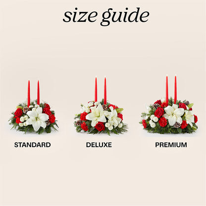 Seasonal Festivities Centerpiece – LULU & J FLOWERS, Orange CA