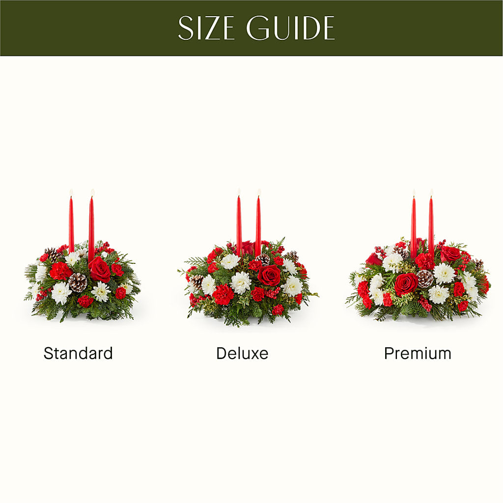 Holiday Soiree Centerpiece – LULU & J FLOWERS, Orange CA
