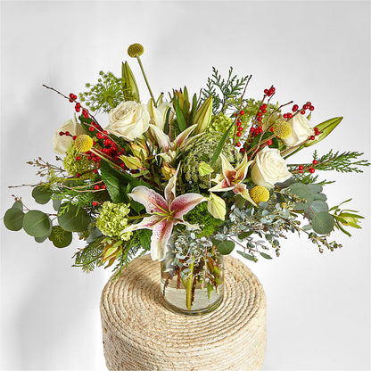 Berry & Bright Bouquet – LULU & J FLOWERS, Orange CA