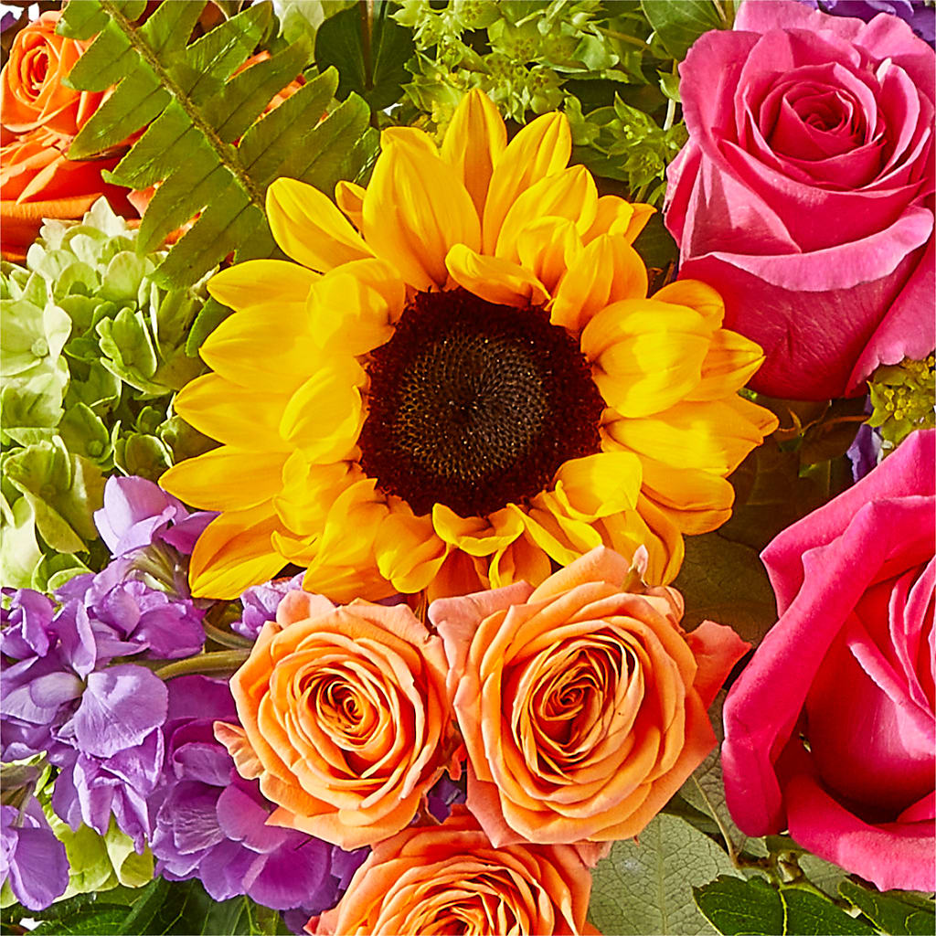 Vibrant Greetings Bouquet – LULU & J FLOWERS, Orange CA