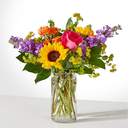 Vibrant Greetings Bouquet – LULU & J FLOWERS, Orange CA