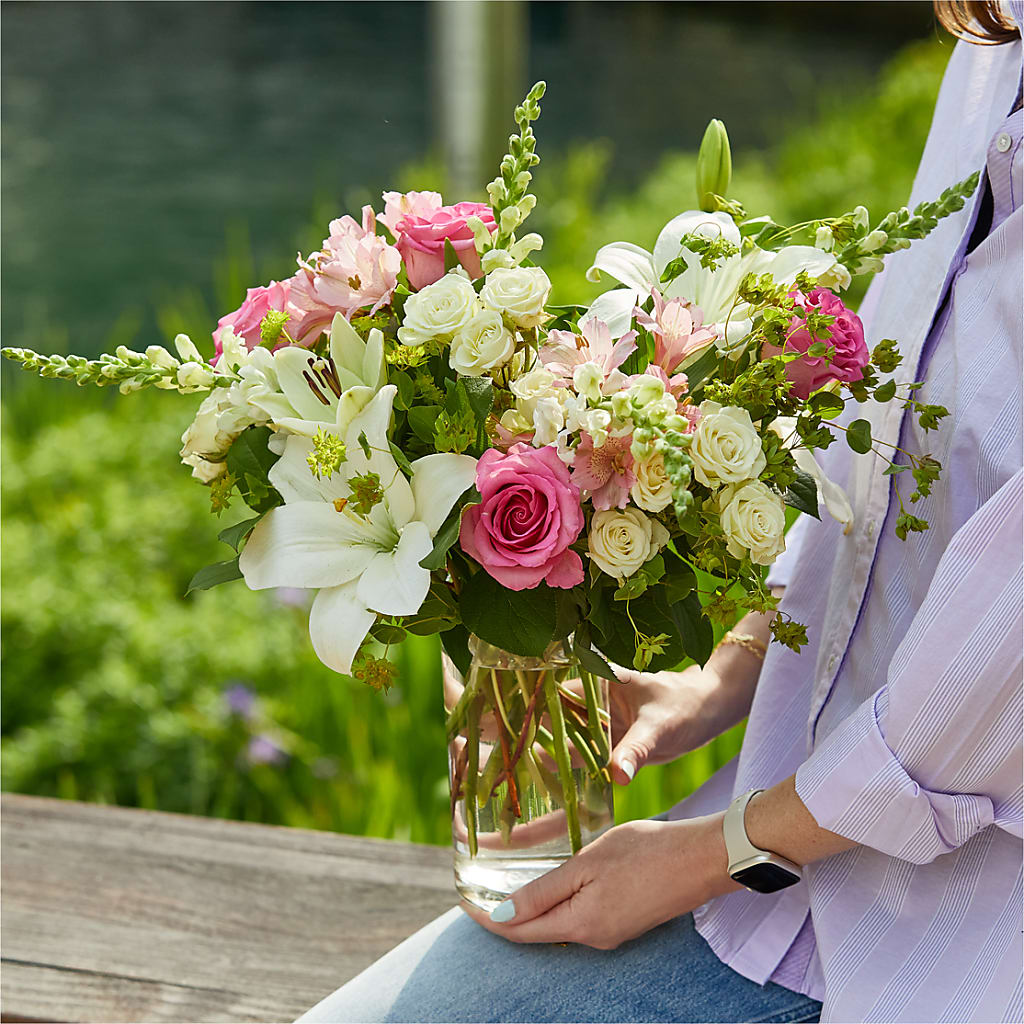Fondly Bouquet – LULU & J FLOWERS, Orange CA
