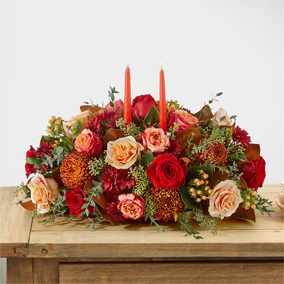 Gather Near Centerpiece – LULU & J FLOWERS, Orange CA