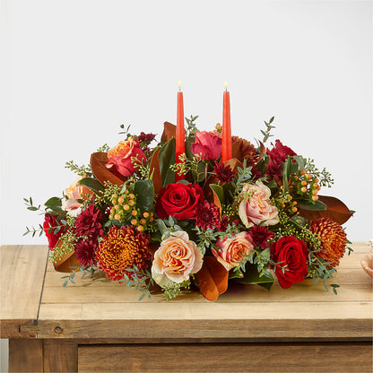 Gather Near Centerpiece – LULU & J FLOWERS, Orange CA