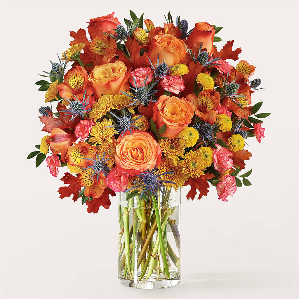 Winds of Autumn Bouquet – LULU & J FLOWERS, Orange CA
