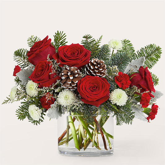 Yule Cheer Bouquet – LULU & J FLOWERS, Orange CA