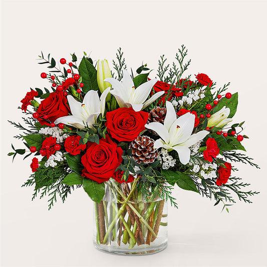 Best in Snow Bouquet – LULU & J FLOWERS, Orange CA