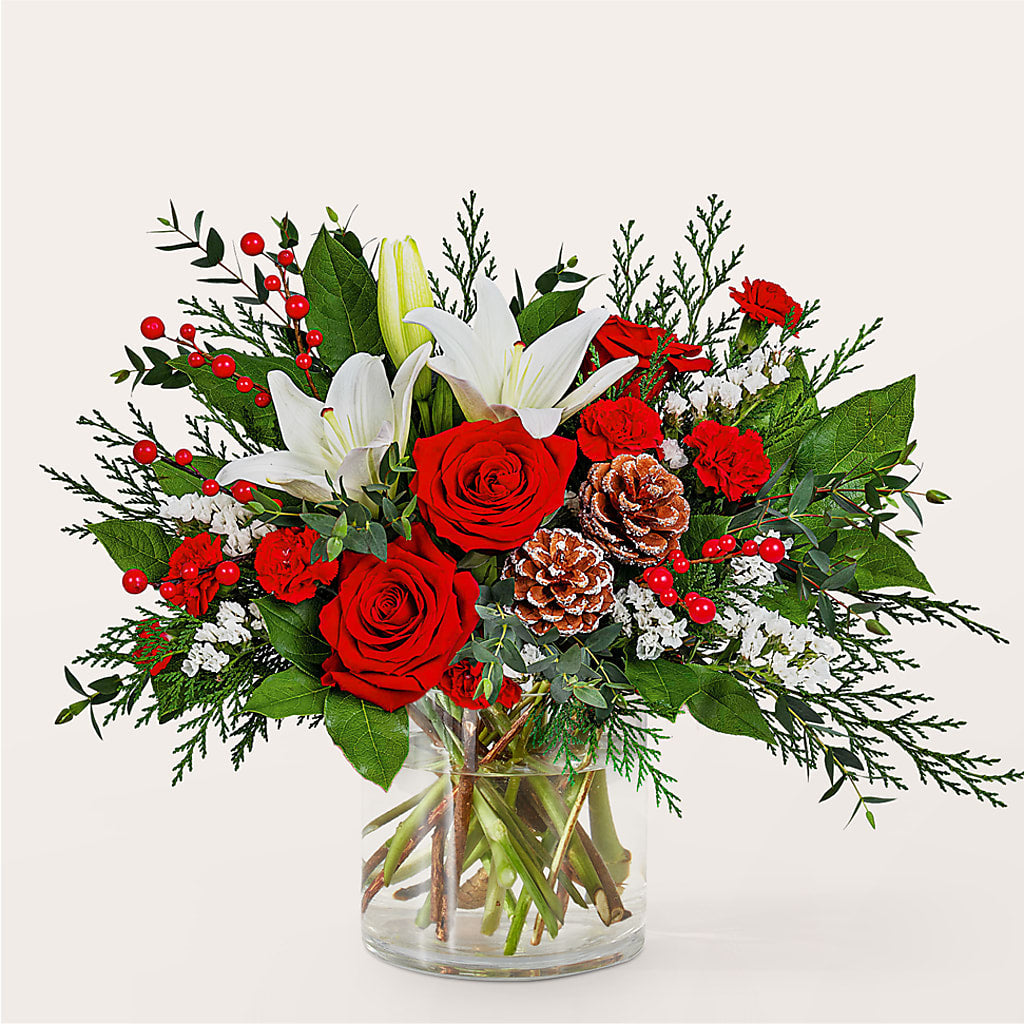Best in Snow Bouquet – LULU & J FLOWERS, Orange CA