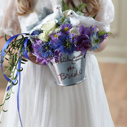Enchantment Flower Girl Arrangement – LULU & J FLOWERS, Orange CA