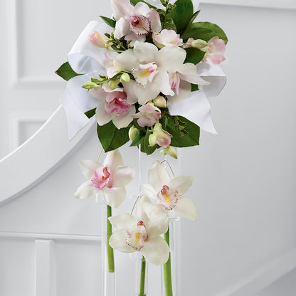 Perfect Entrance Pew Arrangement – LULU & J FLOWERS, Orange CA