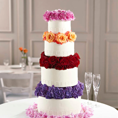 Infinite Love Cake Décor – LULU & J FLOWERS, Orange CA